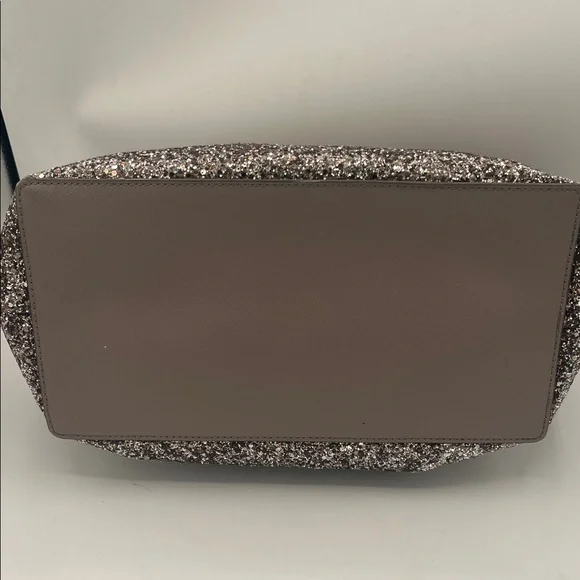 Kate Spade Taupe and Glitter Tote Bag - Picture 6 of 8